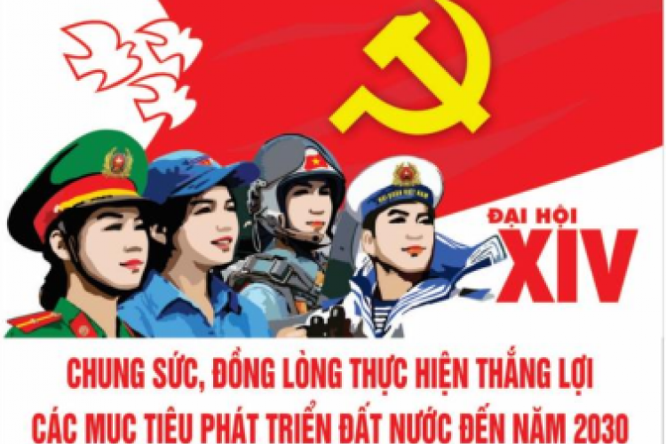 CHÀO MỪNG ĐẠI HỘI ĐẠI BIỂU TOÀN QUỐC LẦN THỨ XIV CỦA ĐẢNG